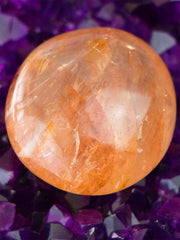 Rød Hematoid Palmstone