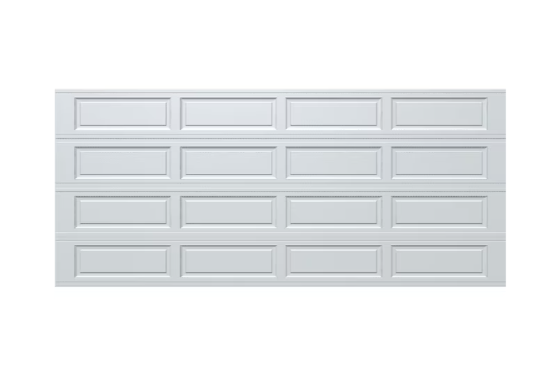 Wayne Dalton Classic Steel Model 9100 16-ft x 7-ft Insulated White Double Garage Door