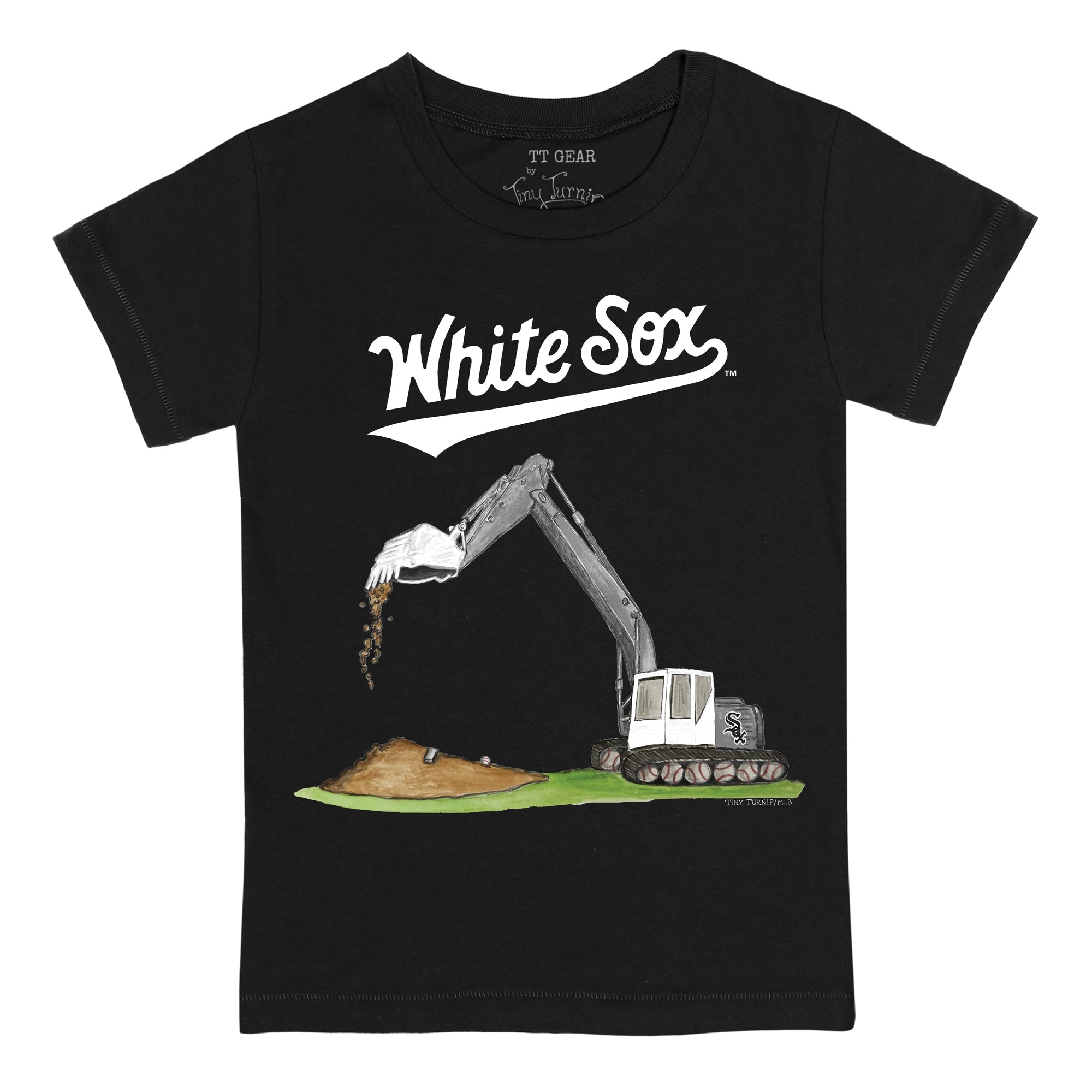 Chicago White Sox Excavator Tee Shirt - Tiny Turnip