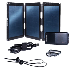 Sunslice EXPLORER KIT: 18 Watts + 20000 mAh power bank